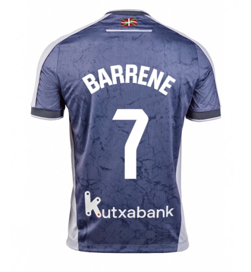 Real Sociedad Ander Barrenetxea #7 Bortedrakt 2025-26 Korte ermer Real Sociedad Ander Barrenetxea #7 Bortedrakt 2025-26 Korte ermer